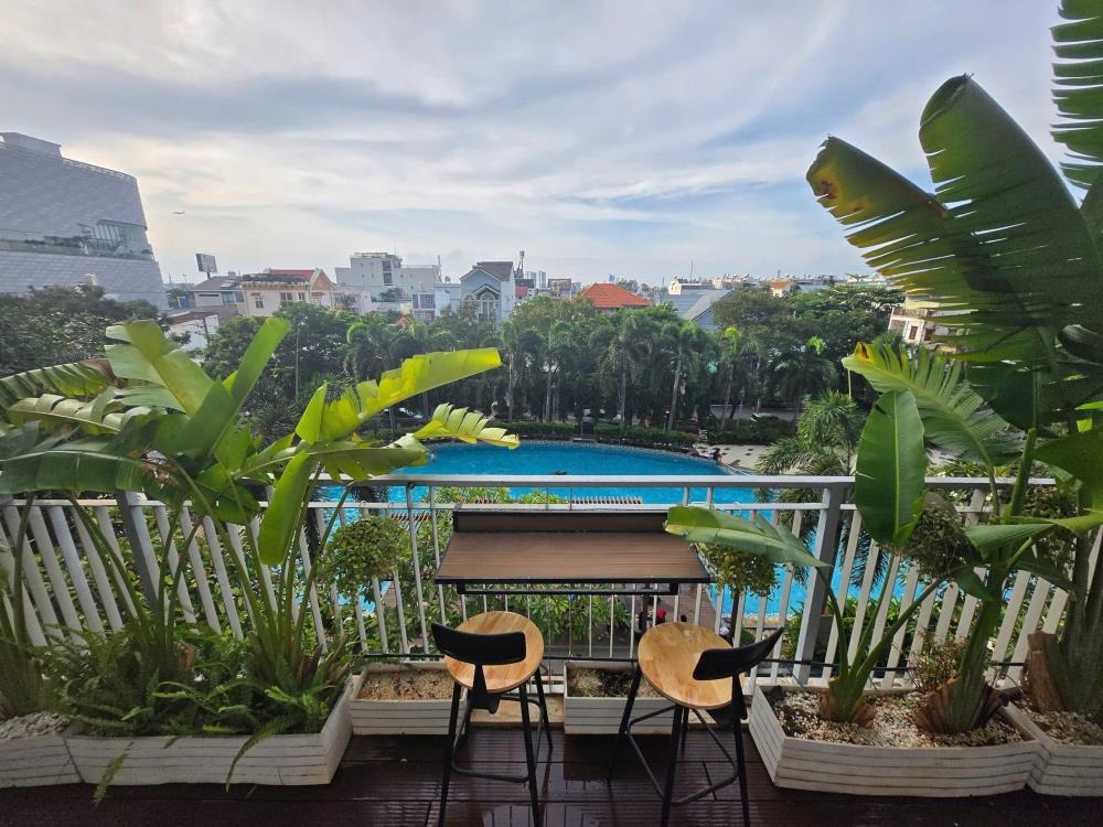 Cho thuê căn hộ sân vườn Opal Garden 2PN, View Hồ Bơi Đẹp - Giá 16tr/tháng