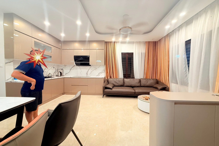 TRẦN DUY HƯNG - 48M2, LÔ GÓC,  5 TẦNG THANG MÁY - Ô TÔ ĐỖ CỬA - 13.6 TỶ