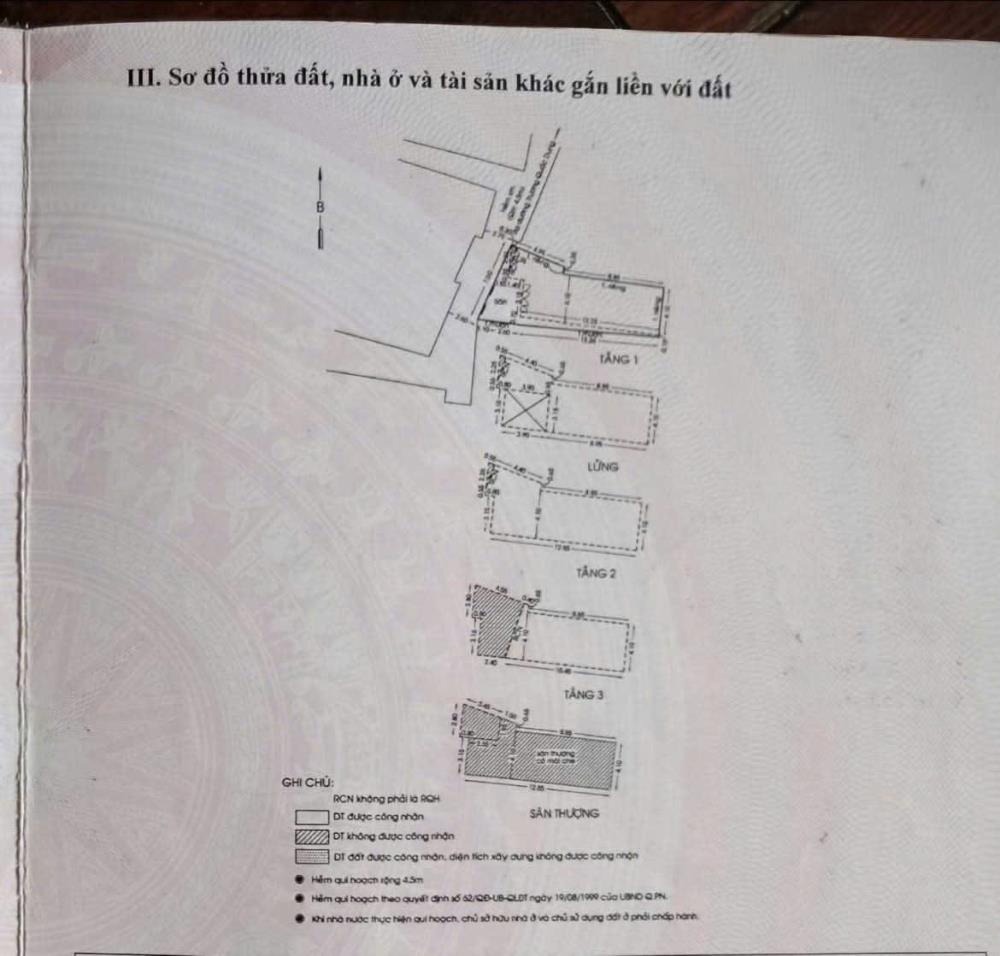 Bán Nhà Hẻm 2/ Trương Quốc Dung, Phú Nhuận - 75m2, 2 Tầng, CHDV, Giá 1x Tỷ