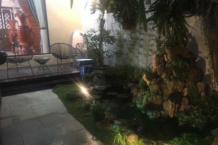 ♥ Nhà đường Ô tô gần Lê Hữu Trác, An Hải Đông, 150m2, ngang 6.8m, 3 tầng như mới cực xịn sò, 13.x tỷ