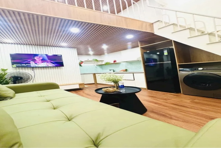 Nhà cấp 4 lửng đúc kiệt oto 4m Điện Biên Phủ