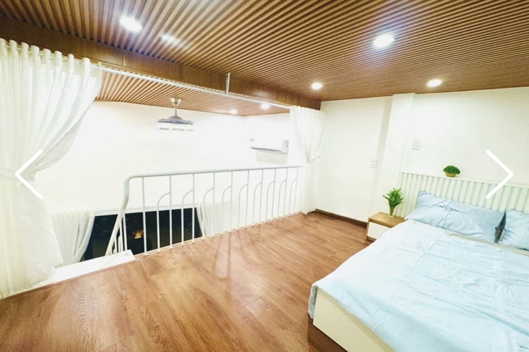 Nhà cấp 4 lửng đúc kiệt oto 4m Điện Biên Phủ