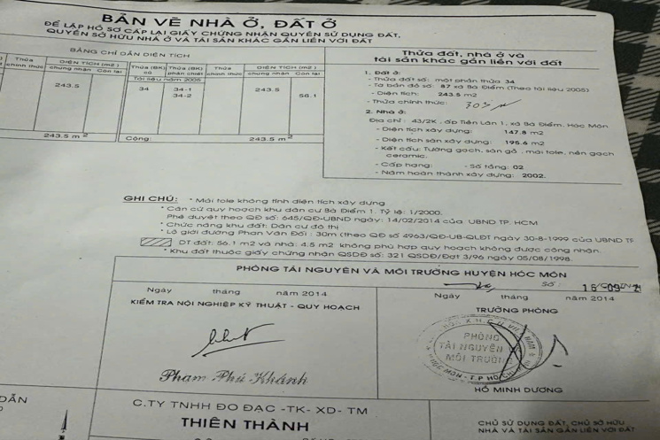 MẶT TIỀN KHỦNG 8x40M PHAN VĂN ĐỐI – CHO THUÊ 30TR/THÁNG CHỐT 17,5 TỶ