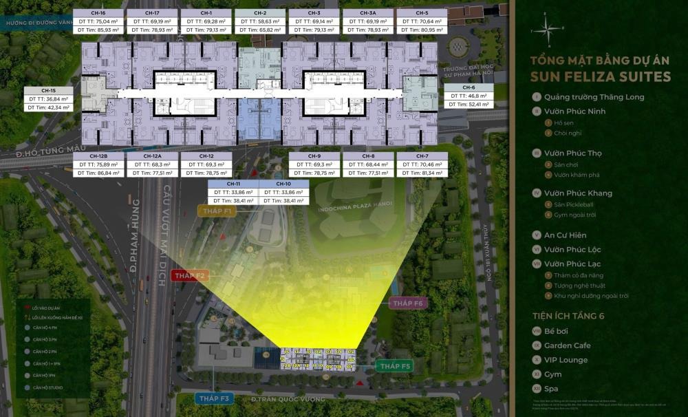 Sun Feliza F5: Căn Hộ Giá Tốt Cầu Giấy - View Đẹp, Thiết Kế Hiện Đại
