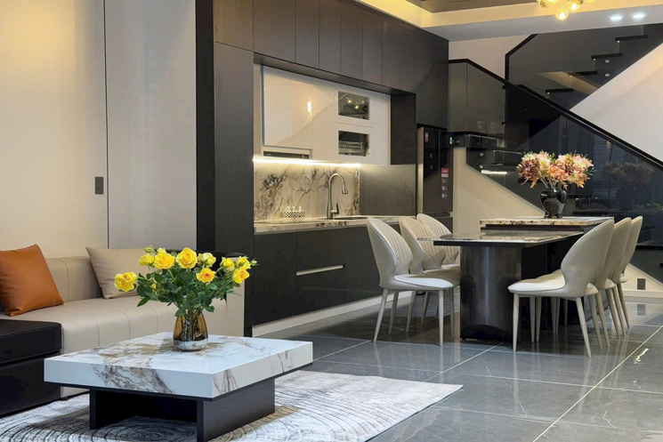 NHÀ MỚI 3 TẦNG MẶT TIỀN ĐẸP – 4 PHÒNG NGỦ – GIÁ CHỈ 7.45 TỶ – TRUNG TÂM VIP HÒA XUÂN