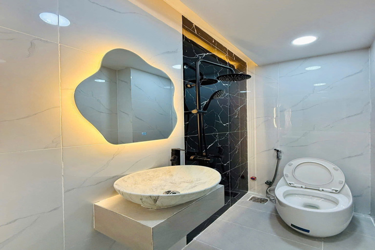 Bán Nhà phố 2 lầu sân thượng – full nội thất – đường Huỳnh Tấn Phát, Nhà Bè