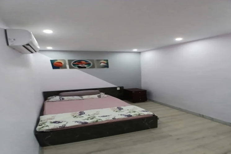 Nhà lửng đúc Lê Đình Lý . DT:60m , ngang 5m