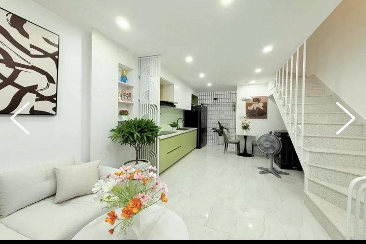 Nhà 2 tầng kiệt Hải Phòng . DT:32m . Ngang 3m8