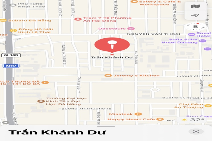 TRAI TÀI – SỔ ĐỎ HOA KHÔI – MẶT TIỀN ĐƯỜNG TRẦN KHÁNH DƯ
