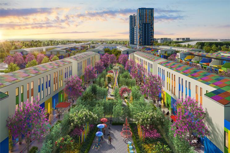 COLOR HOME LÊ hồ nước - ngôi nhà sống THẤP TẦNG