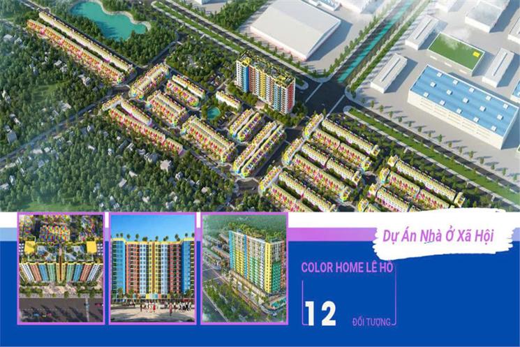 COLOR HOME NOXH THẤP TẦNG LÊ HỒ