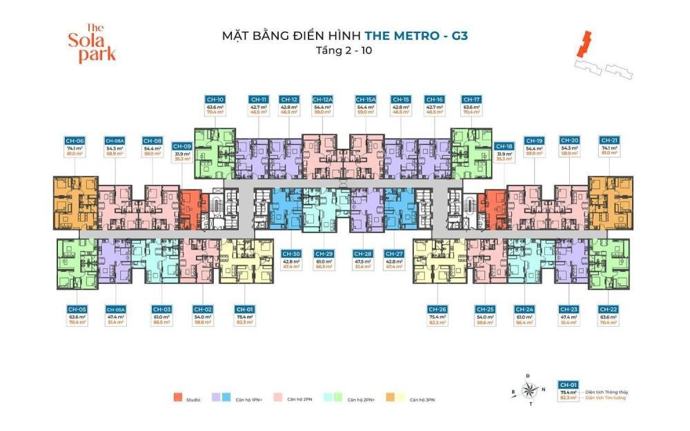 Bán Studio G3 Solara Park Thanh Toán Tiến Độ