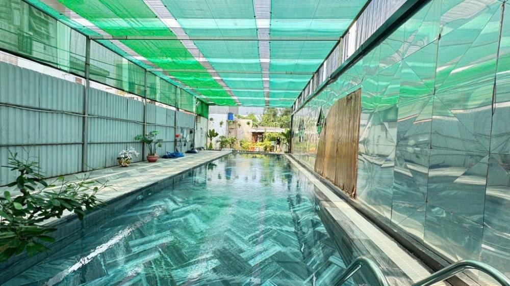 Bán Siêu Phẩm Nhà Vườn Hồ Bơi Riêng, View Kênh, Mặt Tiền 26m - Quận 12
