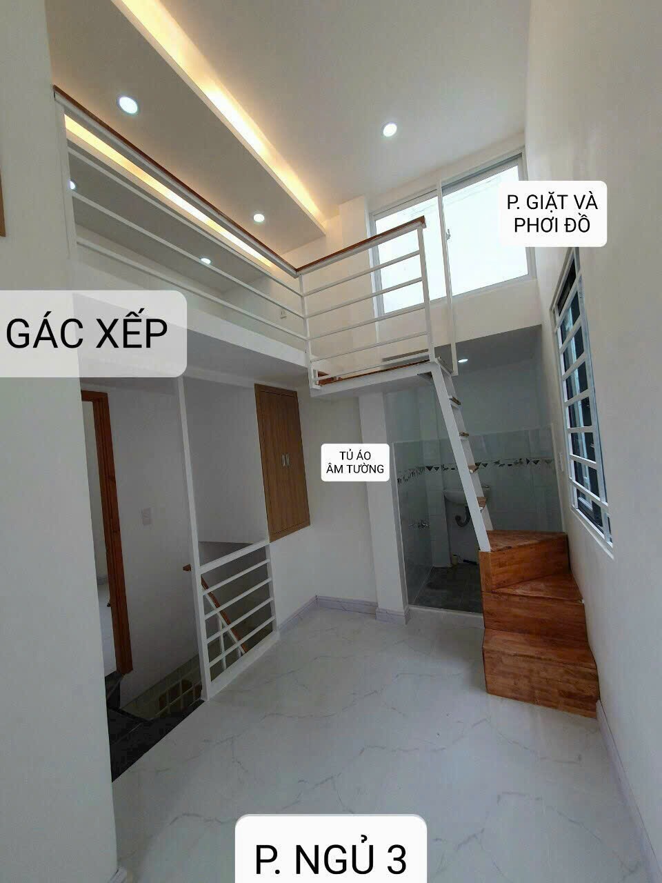 Bán nhà mini house 3 tầng Bình Thạnh, 40m2, 2.7 tỷ - Vị trí đẹp, nội thất đầy đủ