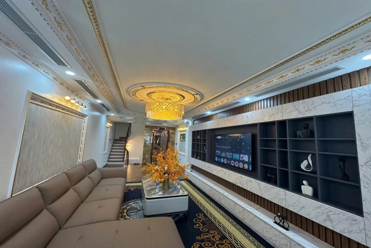 NHÀ MỚI -ĐẸP Ô TÔ VÀO NHÀ Phố Tân Thụy 65m2 X 8 tầng X  21.6 tỷ Long Biên Hà Nội