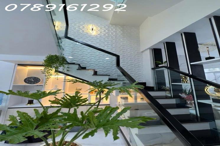 HẺM XE HƠI - NƠ TRANG LONG - P13 - 60M2 - 4 TẦNG - 4PN - SỔ VUÔNG - HOÀN CÔNG - TẶNG NỘI THẤT 