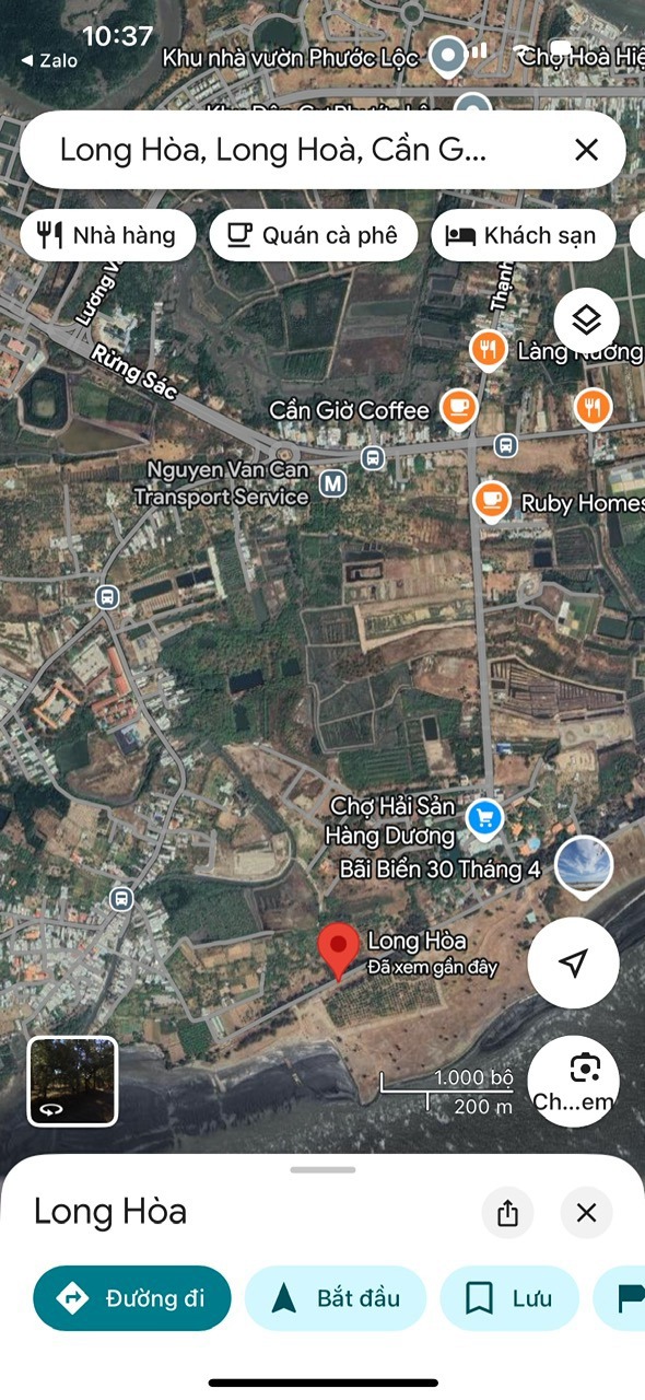Đất Thổ Cư Mặt Tiền Biển Cần Giờ - View Đẹp, Đầu Tư Sinh Lời