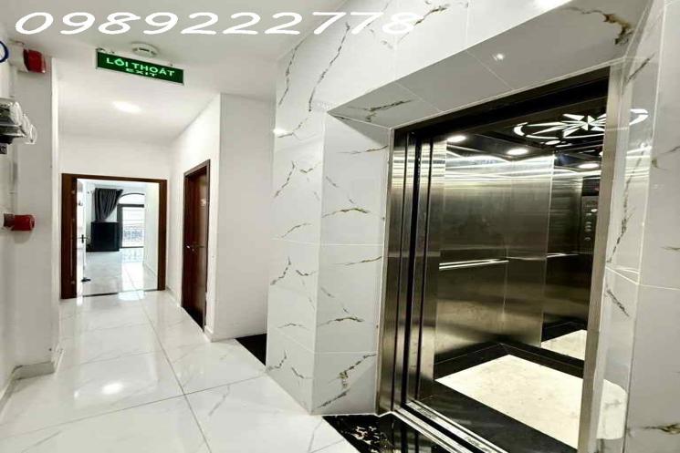 [#BÌNH_THẠNH]- P5- CHDV MẶT TIỀN ĐƯỜNG - DT 4.2X18- 6 TẦNG 14 PHÒNG THANG MÁY - MỚI 100% FULL TÍNH