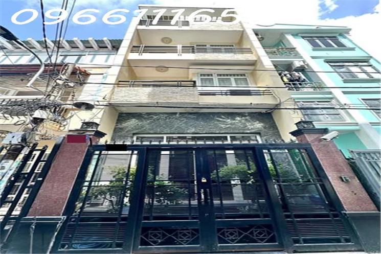 [#BÌNH_THẠNH]- P13- 4 TẦNG 4PN- 2 MẶT TIỀN HẺM - Ô TÔ VÀO BÊN TRONG- GẦN 80M2 - THIẾT KẾ HIỆN ĐẠI 