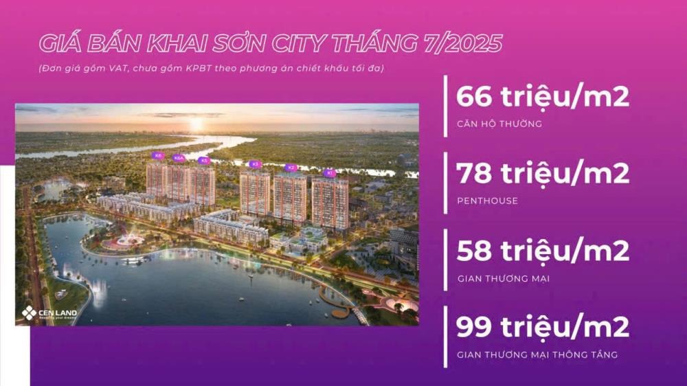K6A Khai Sơn City: 1705 Căn Hộ Vàng - Giá Tốt, View Hồ, Thiết Kế Thông Minh