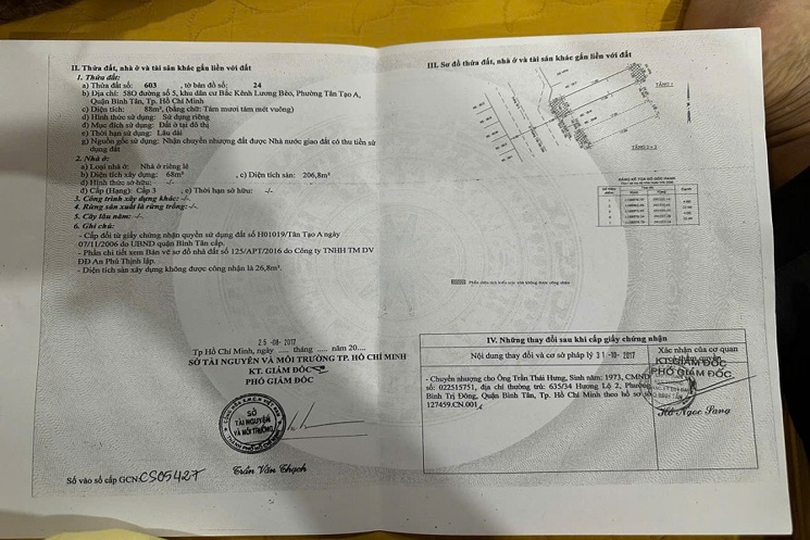 Chính chủ bán nhanh nhà nhà đẹp tại 58O đường số 5, khu dân cư Bắc Lương Bèo, phường Tân Tạo