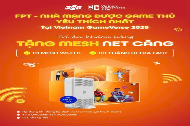 Chuyên Nhận LẮP MẠNG FPT – WIFI 6 MỚI NHẤT – CAMERA CHUẨN QUỐC TẾ - CHỈ 180K/THÁNG