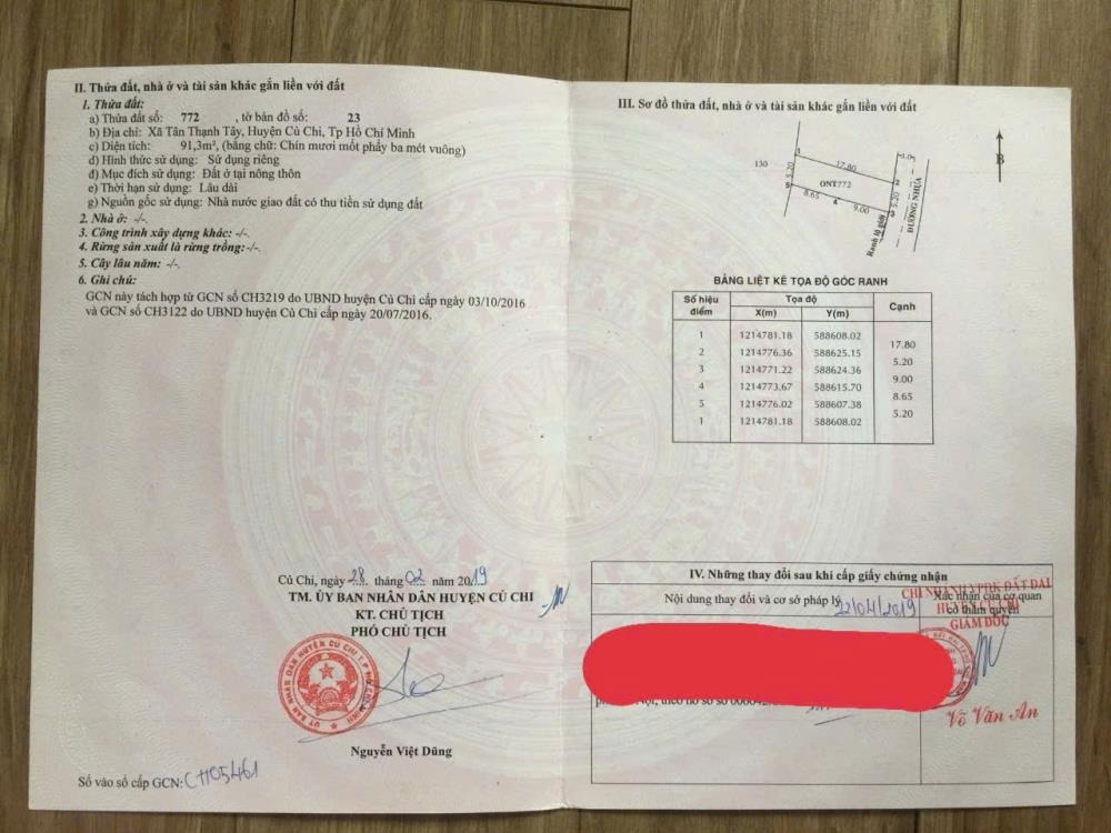 2 Lô Đất Tân Thạnh Tây Củ Chi - Vị Trí Đắc Địa, SHR, Giá 796tr