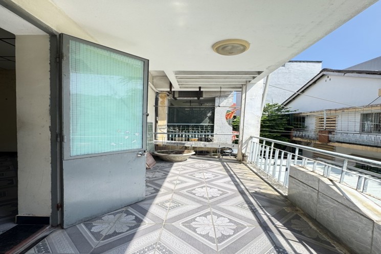 ♥ Kiệt sát MT Ông Ích Đường, Chợ Cẩm Lệ, 63m2, 2 mặt thoáng, lửng đúc, 3.29 tỷ
