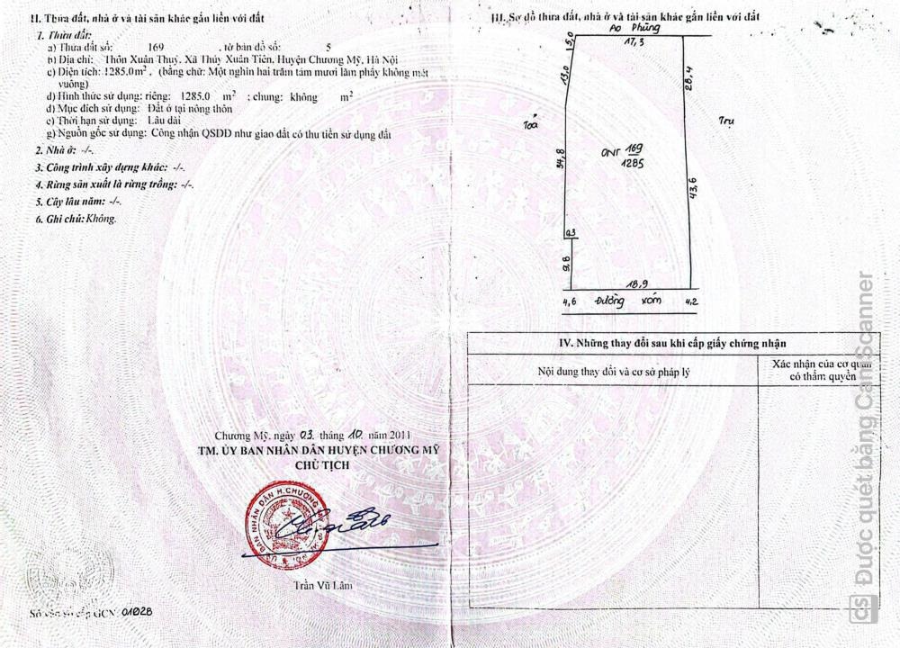 Siêu phẩm đất nền Thủy Xuân Tiên - Chương Mỹ - Hà Nội: Đầu tư sinh lời, vị trí đắc địa