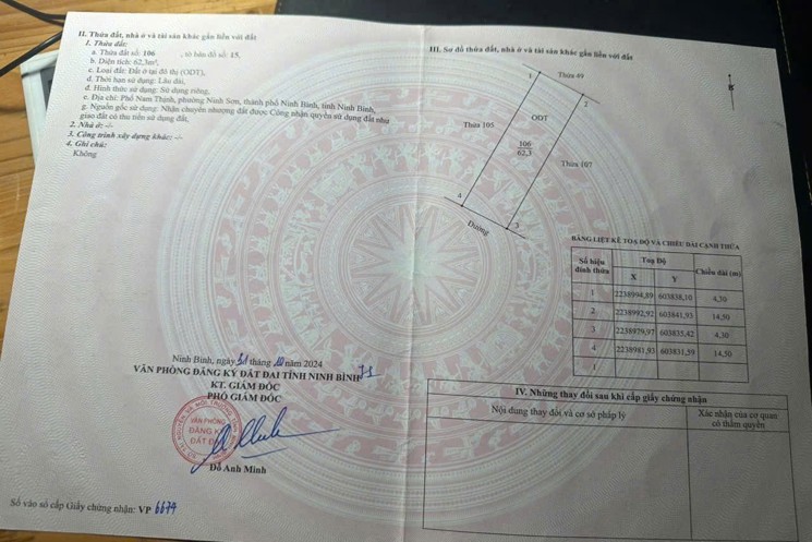 Nhà Đẹp - Giá Ưu Đãi - Chính Chủ Cần Bán Nhanh Căn Nhà Tại Thành Phố Ninh Bình