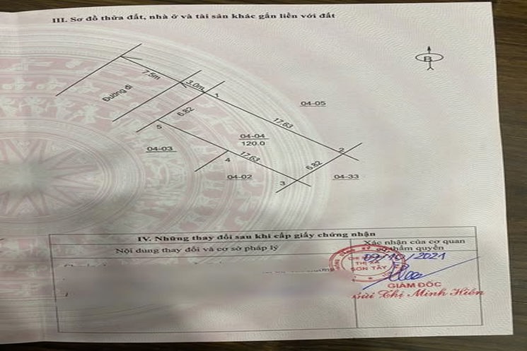 CHÍNH CHỦ CẦN BÁN 120M ĐẤT TĐC ĐỒNG LÁNG _ XUÂN SƠN _ SƠN TÂY _ HÀ NỘI. SÁT TỈNH LỘ 413 - CÁCH TRỤ