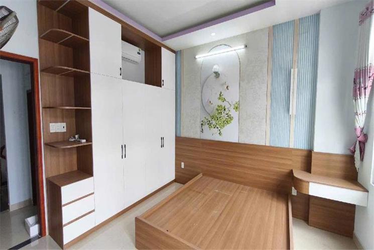NHÀ 4 TẦNG, 56M2 GẦN MÃ LÒ, BÌNH TÂN, HẺM XE HƠI 8M, CHỈ 6,X TỶ