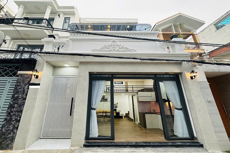 Bán CHDV HXH Lê Văn Thọ, P11, Gò Vấp, 128m2, 3 tầng, ngang 6,1m, dòng tiền 6%/năm