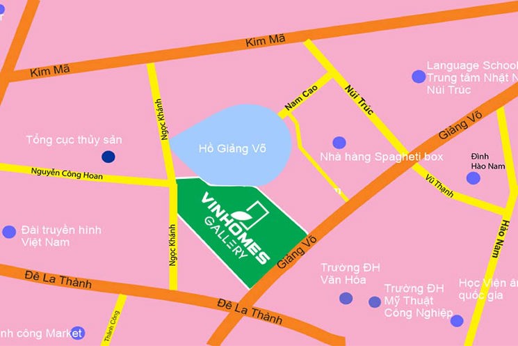 Mở bán VINHOMES Giảng võ, dự án VIP nhất Hà Nội