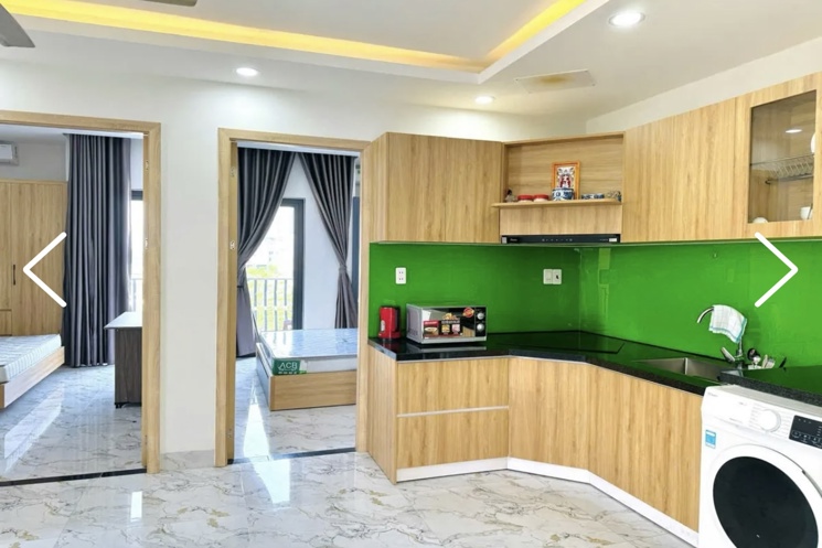 Căn hộ 4 tầng mặt tiền Trần Khánh Dư . Dòng tiền 100tr/tháng