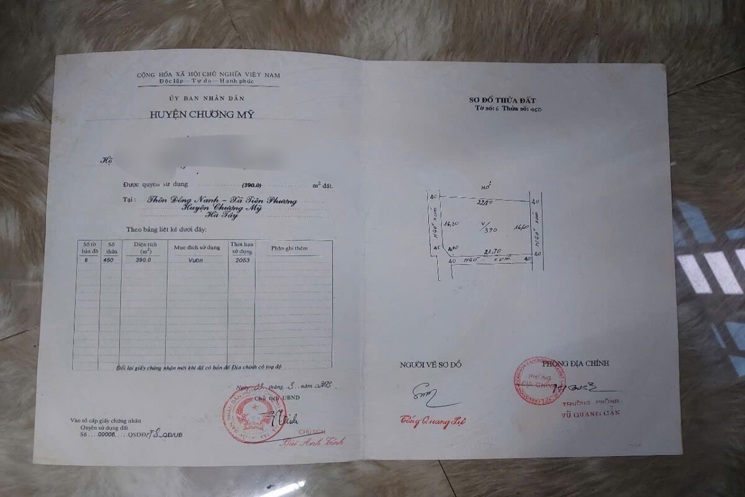 CHÍNH CHỦ CẦN BÁN LÔ ĐẤT 390M  ĐẤT NGHỈ DƯỠNG TẠI TIÊN PHƯƠNG-CHƯƠNG MỸ-HÀ NỘI