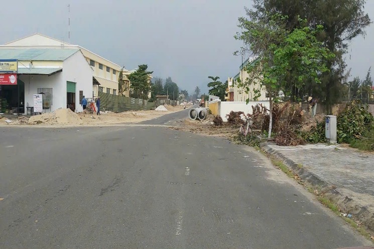BÁN ĐẤT MẶT TIỀN KHU BIỆT THỰ XUÂN THIỀU NAM Ô