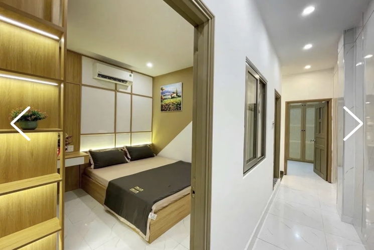 Nhà 2 tầng kiệt 3m Lê Duẩn . Nhà full nội thất
