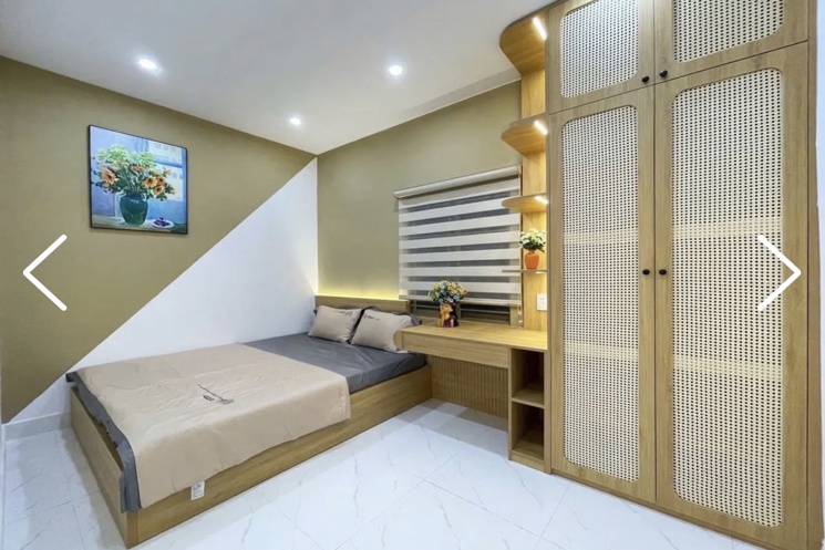 Nhà 2 tầng kiệt 3m Lê Duẩn . Nhà full nội thất
