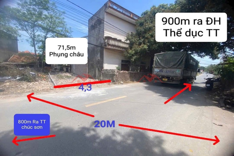 CHÍNH CHỦ CẦN BÁN LÔ ĐẤT KINH DOANH 80M TẠI PHỤNG CHÂU-CHƯƠNG MỸ-HÀ NỘI