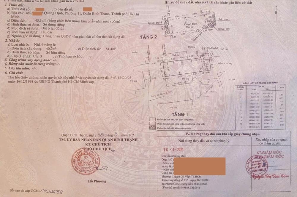 Bán nhà Bình Thạnh - Vị trí đẹp, tiện kinh doanh, kho bãi - Giá 5.9 tỷ