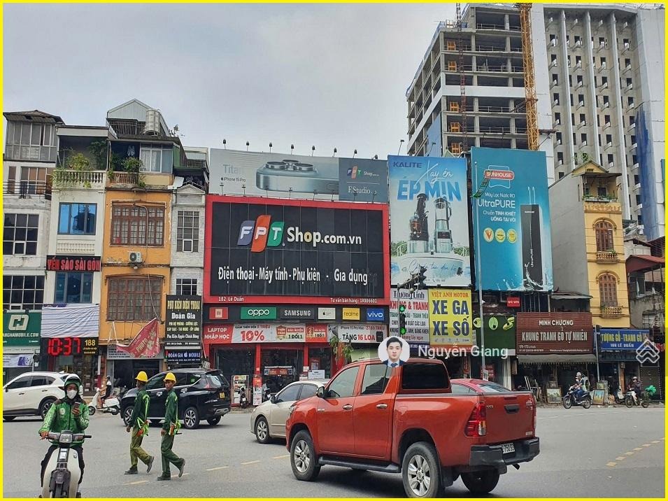 Giá Đầu Tư Mặt Phố Lê Duẩn - Kinh Doanh Sầm Uất - Vỉa Hè Rộng - Ô Tô Đỗ