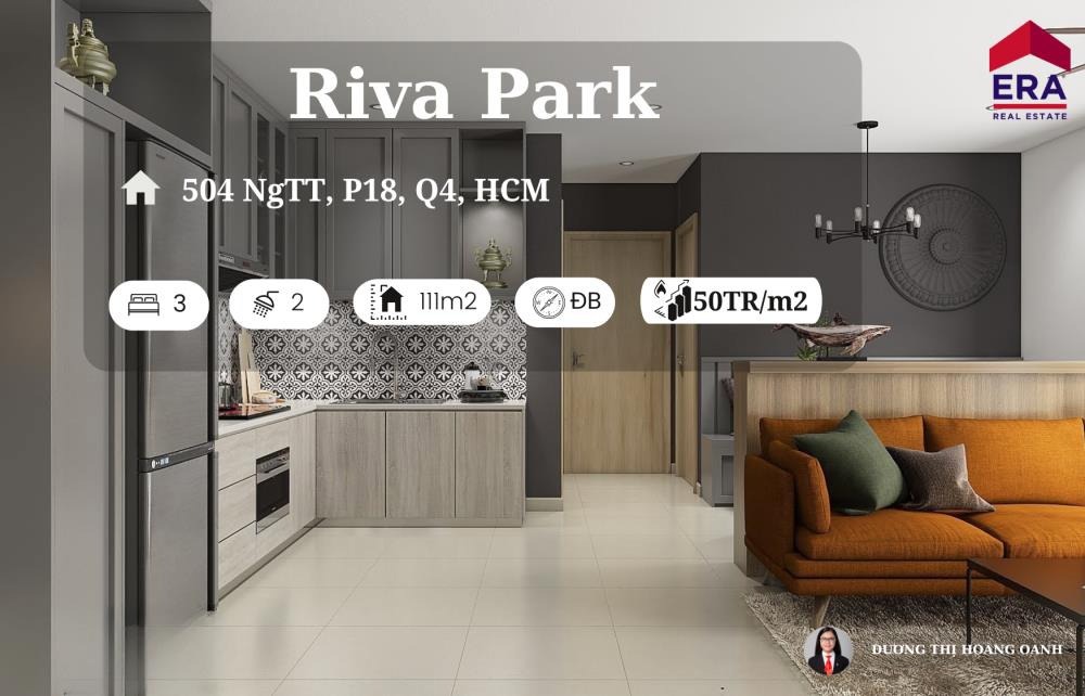 Căn hộ 3PN Quận 4 Sổ Hồng - View Sông - Giá Tốt Nhất