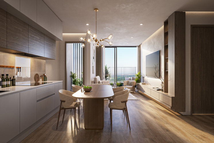 Căn hộ 3PN giá gốc Sky Retreat Eco Retreat giá tốt 4,3 tỷ (gồm VAT+KPBT), có vườn mây