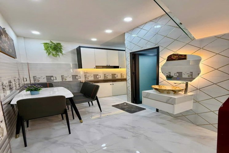 Nhà mới 2 tầng 27m2, Full nội thất – Quang Trung QV