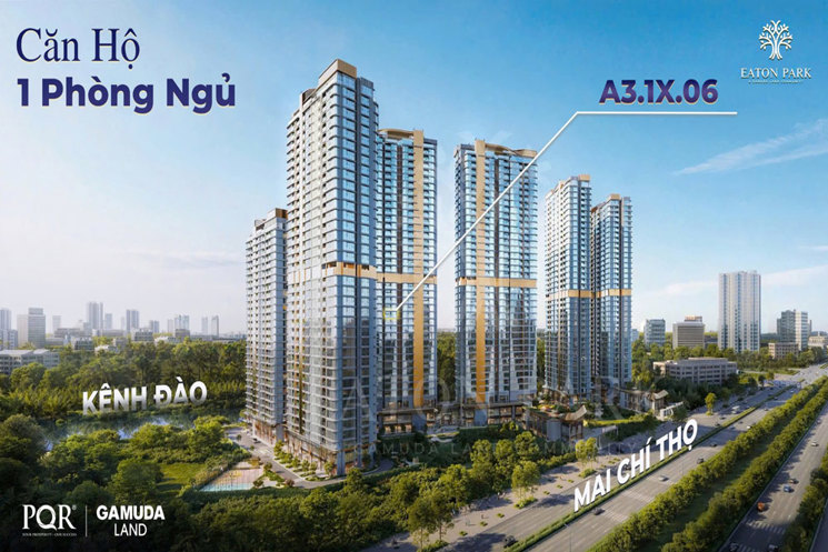 Giỏ hàng căn hộ Eaton Park giá gốc CĐT -  căn hộ cao cấp 1PN, 2PN, 3PN, Shophouse Eaton Park 