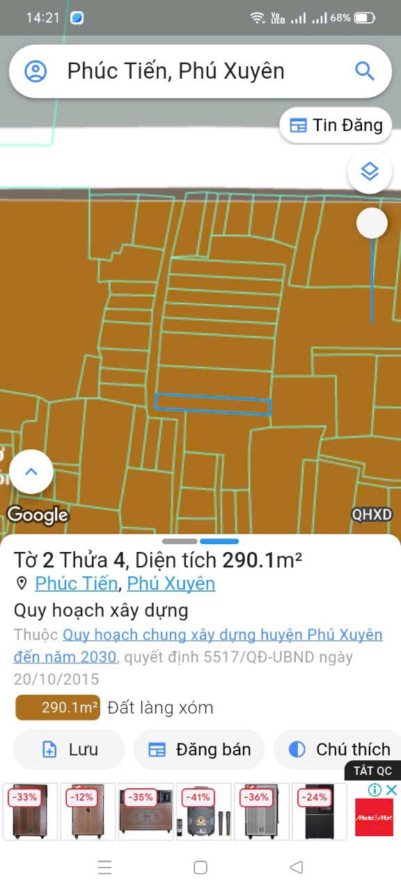 Bán Đất Phúc Tiến, Phú Xuyên, Hà Nội - Vị Trí Đắc Địa, Giá Tốt