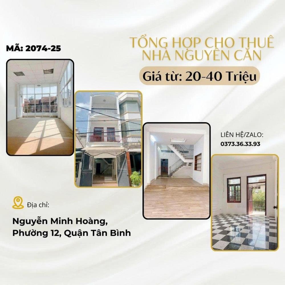 Cho Thuê Nhà Nguyên Căn Quận 10, Phú Nhuận, Bình Thạnh, Gò Vấp - Giá 20-40 Triệu/Tháng