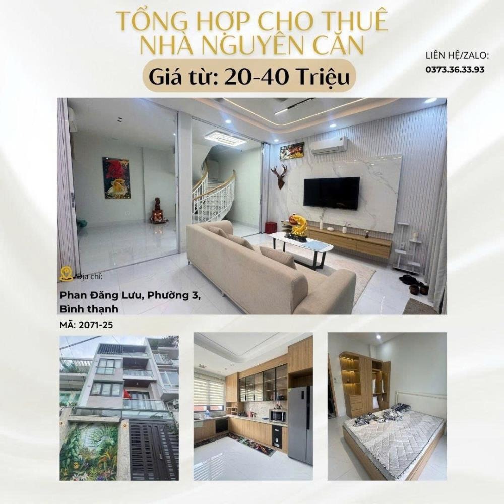Cho Thuê Nhà Nguyên Căn Quận 10, Phú Nhuận, Bình Thạnh, Gò Vấp - Giá 20-40 Triệu/Tháng