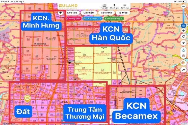 SỞ HỮU NGAY LÔ ĐẤT VỊ TRÍ ĐẸP -  GIÁ TỐT Phường Minh Hưng, TX Chơn Thành, Tỉnh Bình Phước